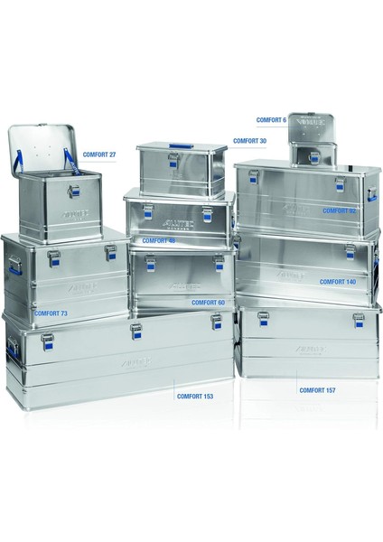 Alutecmünchen Alutec Munchen Alüminyum Kapaklı Kutu,alüminyum Box, Kamp Setup ve Organizer Amaçlı indirimleri