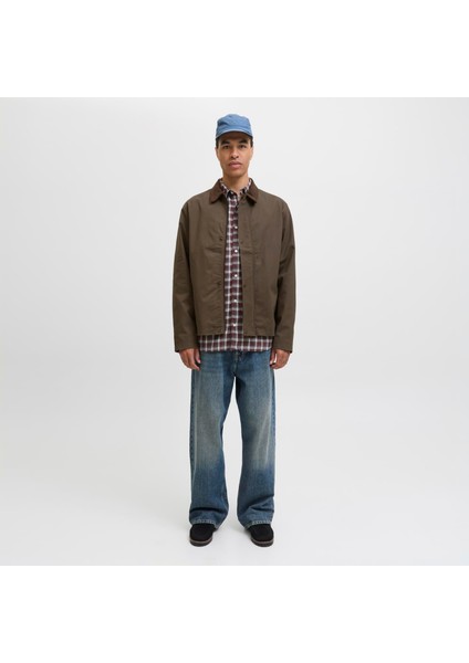 Erkek Kadife Yakali Ceket - Grady