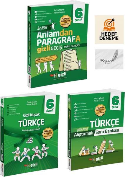 Gizli 6.sınıf Anlamdan Paragrafa Geçiş Gizli Kuşak Türkçe Alıştırmalı Türkçe Soru Hedef Deneme