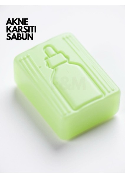 Akne Karşıtı Doğal Sabun | Sivilce ve Siyah Nokta Önleyici Cilt Bakım Sabunu (100-120 Gr)
