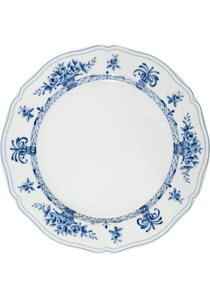 - Neos Anthiros Beyaz Mavi Ana Yemek Tabağı - 26,5 cm modelleri