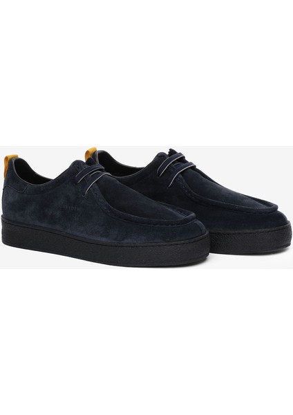 Erkek Lacivert Hakiki Deri Ayakkabı 5K1UA18521
