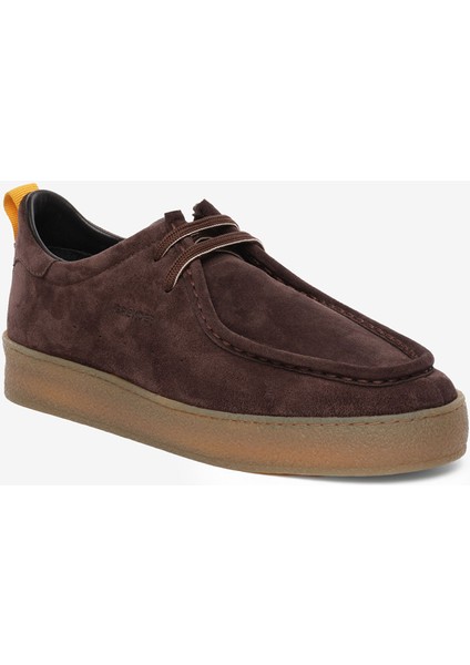 Erkek Kahverengi Hakiki Deri Ayakkabı 5K1UA18521