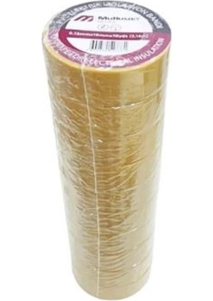10-19 Izole Bant 10LU(ELEKTRIK Bant) Sarı 065133141019