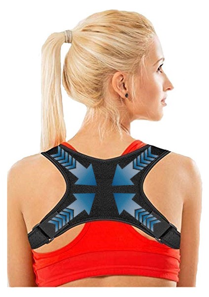 Dik Durmak için Yardımcı Korse Atlet Modelli Korse