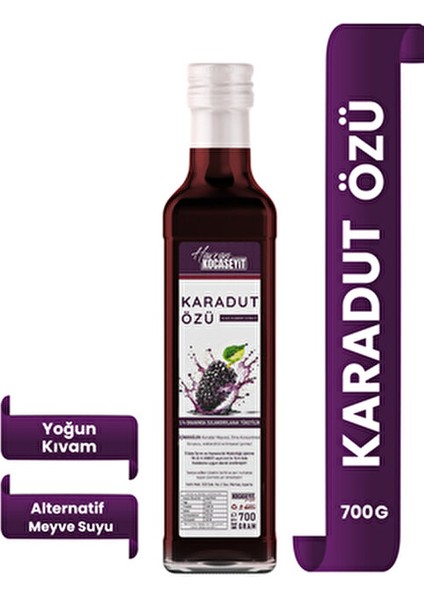 Karadut Özü 700 g Türkiye Menşeli Gluten ve Şeker İçermeyen Doğal Ürün