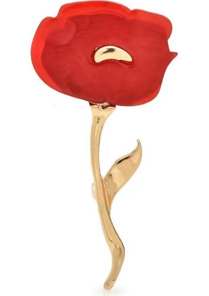 Aşk Gülü Broş Yaka Iğnesi modelleri