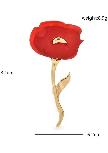 Aşk Gülü Broş Yaka Iğnesi fırsatları