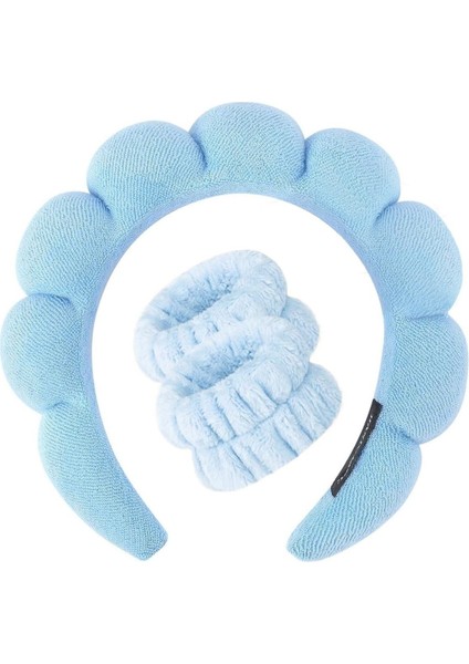 Bulut Saç Bantı ve Bilek Bantı Seti Mavi fiyatları