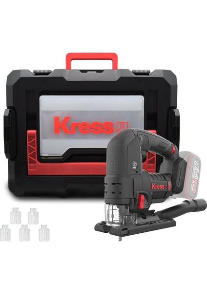 KUE26.91 20VOLT Profesyonel Kömürsüz Devir Ayarlı Şarjlı Dekupaj Testere (Akü Dahil Değildir)