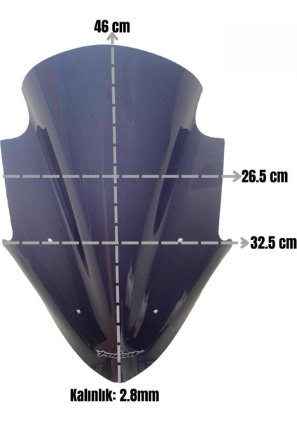 Bajaj Pulsar NS200 SIPERLIK Camı-Çanta Demiri(2mm) Takımı fiyatları