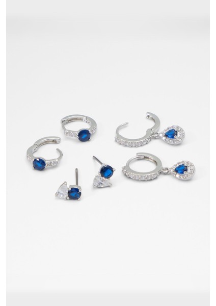 Cerawan Kadın Küpe - Mavi