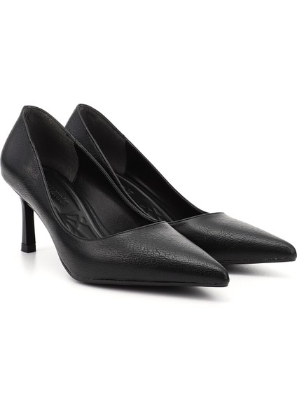Kadın Siyah Sivri Burun Ince Topuklu Stiletto fiyatları