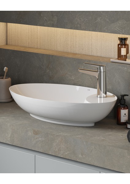Petra Tezgah Üstü Lavabo 65 Cm. modelleri