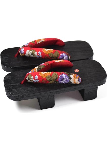 Japon Geta Clogs Geleneksel Samurai Sandali Terlik (Yurt Dışından)