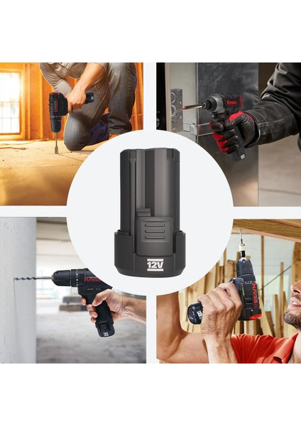 KPB1202 12VOLT 2.0AH Li-Ion Profesyonel Yedek Akü fırsatları