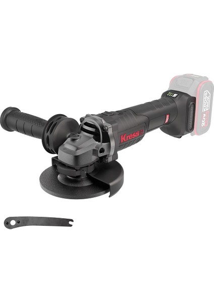 KUH10.9 20VOLT 125MM Kömürsüz Profesyonel Şarjlı Devir Ayarlı Avuç Taşlama (Akü Dahil Değildir)