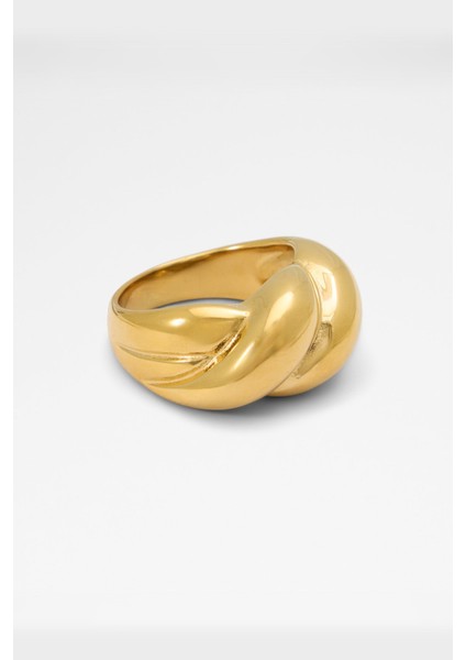 Twiste Kadın Yüzük - Sarı