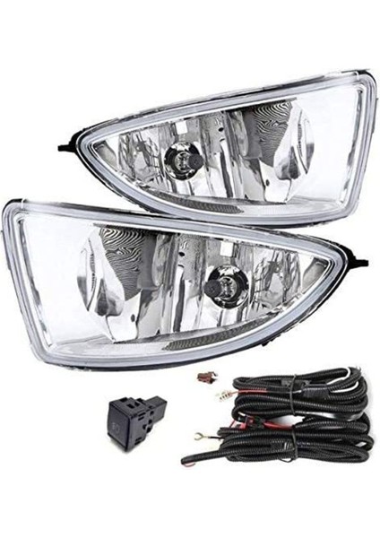Honda Civic Uyumlu Sis Lambası Farı 2004 - 2006 Vtec 2 Için Uygundur