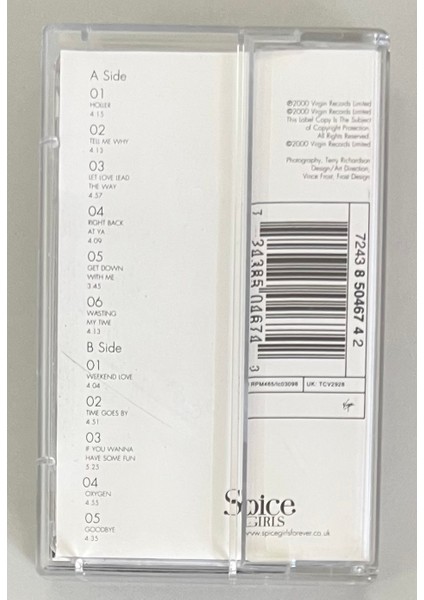 Spice Girls Forever Kaset (Orijnal Dönem Baskı Kaset) fiyatları