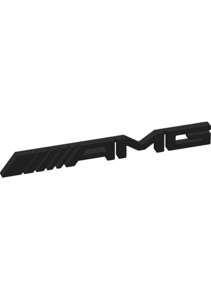 Mercedes Amg Bagaj Logosu Siyah (10 Cm) fiyatları