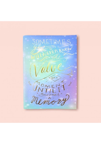 Be Amazing Mottolu Çizgisiz Defter fiyatları