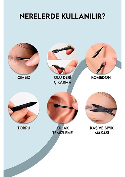 17 Parça Profesyonel Manikür Seti fırsatları