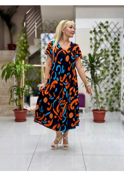 Viskon Frida Elbise