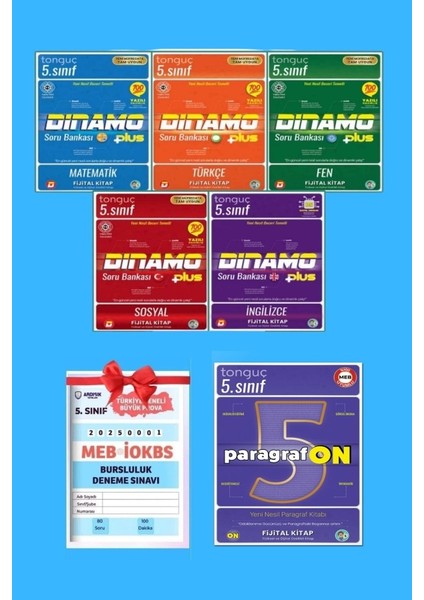 5. Sınıf Dinamo Soru Bankası Set + Paragrafon
