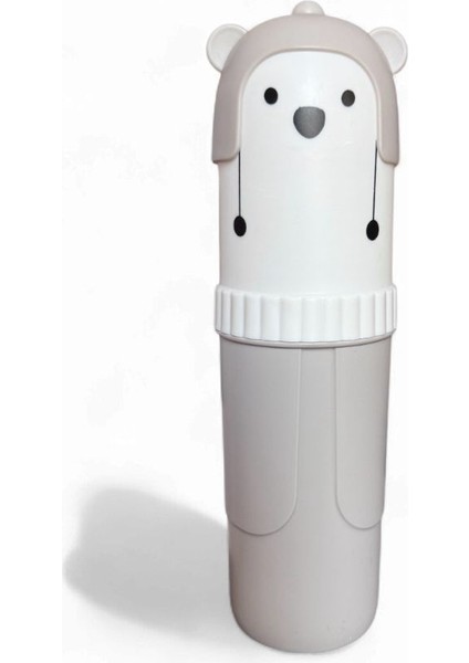 Sevimli Ayıcık Tasarımlı Diş Fırçalık Seyahat Kutusu 22CM fiyatları