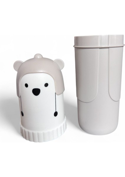 Sevimli Ayıcık Tasarımlı Diş Fırçalık Seyahat Kutusu 22CM modelleri