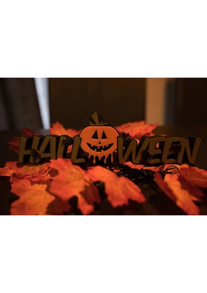 Halloween Logo – Cadılar Bayramı Dekoratif Obje 3D Baskı | CRAFTSY3D