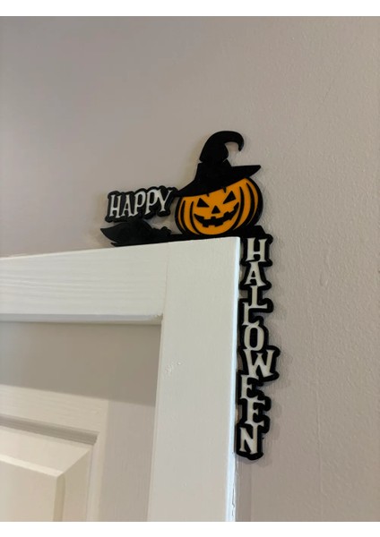 Halloween Logo – Cadılar Bayramı Dekoratif Obje 3D Baskı | CRAFTSY3D fiyatları