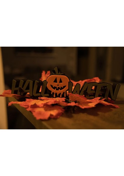 Halloween Logo – Cadılar Bayramı Dekoratif Obje 3D Baskı | CRAFTSY3D