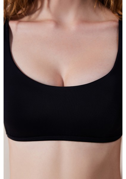Bra Siyah Bikini Üstü