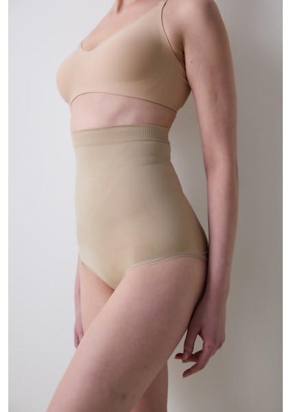 Dikişsiz Seamless Ten Rengi Slip Korse