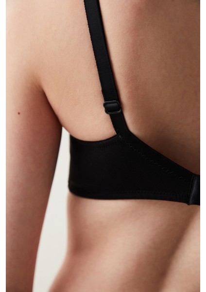 Ameliyat Sonrası Siyah Balensiz Ultra Rahat Sütyen