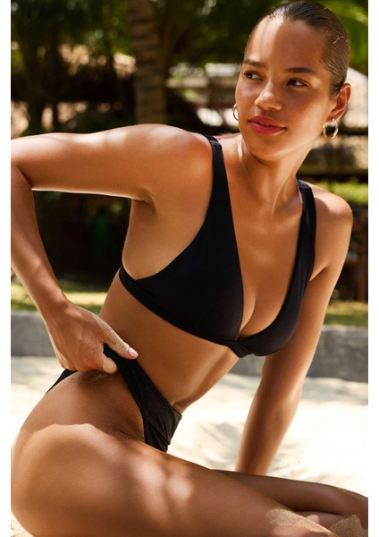 Basic Belt Siyah Bikini Altı