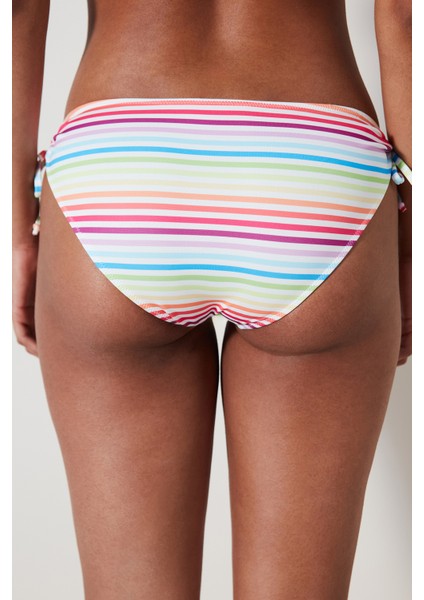 Nia Çizgili Bikini Altı