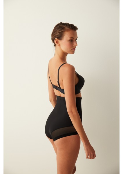Premium Slip Siyah Korse
