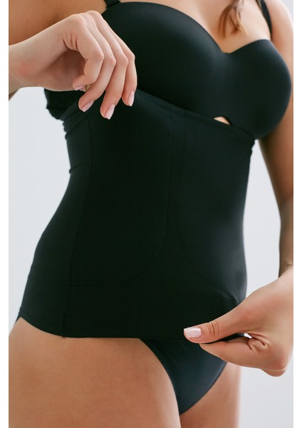 Siyah Premium Bel Korsesi fırsatları