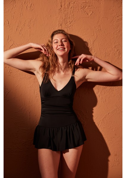 Basic Şort Etekli Mayo