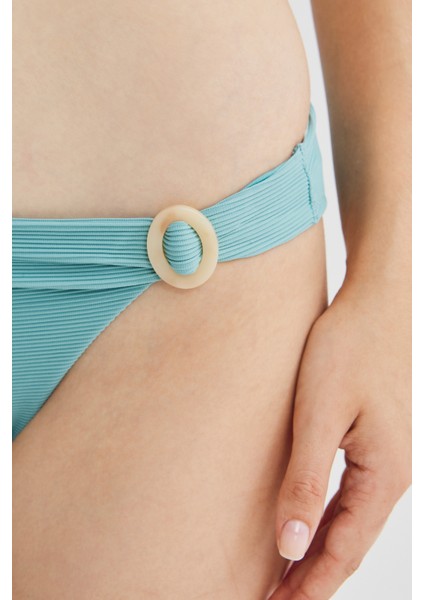 Açık Mavi Serenity Slip Bikini Altı