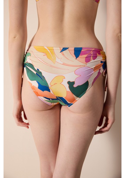 Magnolia Çok Renkli Yüksek Bel Bikini Altı