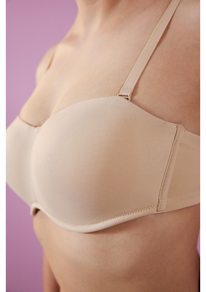 Rose Form Toparlayıcı Ten Rengi Sütyen