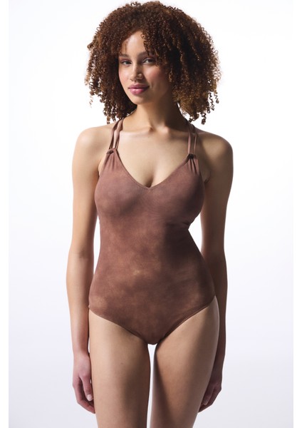 Açık Kahverengi Emery Çıkarılabilir Kaplı Mayo