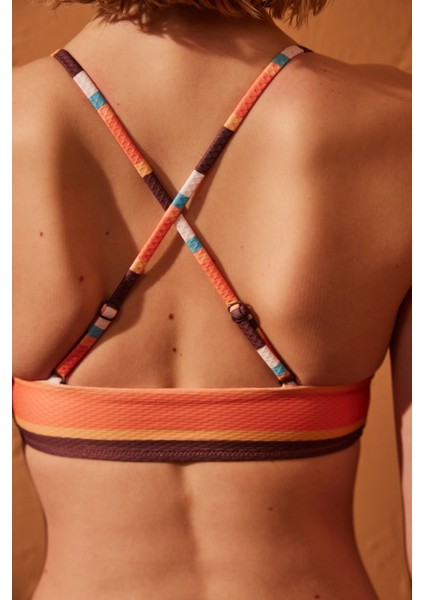 Brisa Bralet Çizgili Bikini Üstü indirimleri