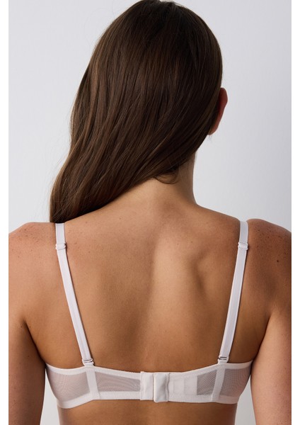 Lotus Broderie Açık Bej Sütyen