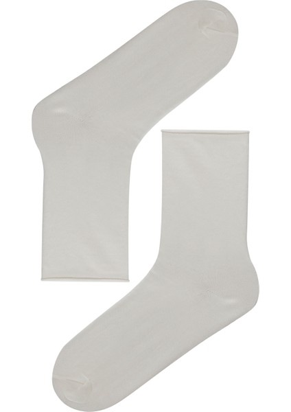 4 Çift Pamuklu Rahat Lastik Soket Çorap