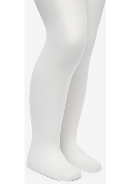 Pretty Tül Beyaz Külotlu Çorap